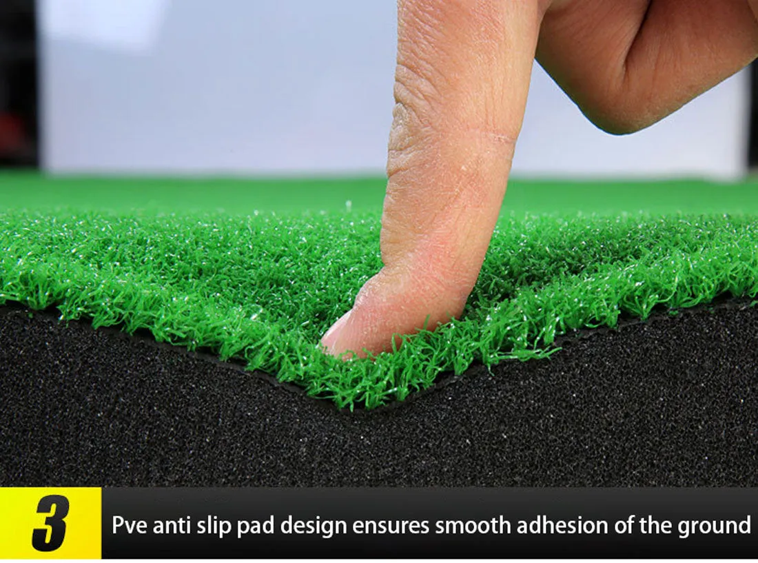 3M Golf Putting Mat Practice Training Indoor Outdoor Portable Slope Balls Artifical Grass Surface