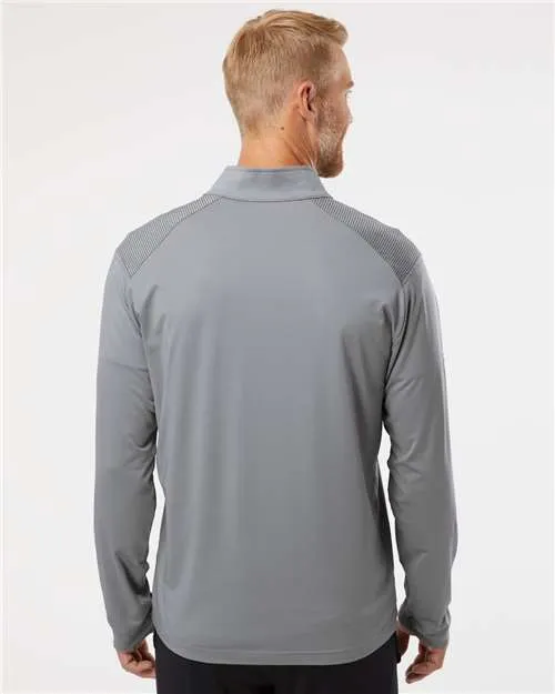 Adidas Shoulder Stripe Quarter-Zip Pullover A520