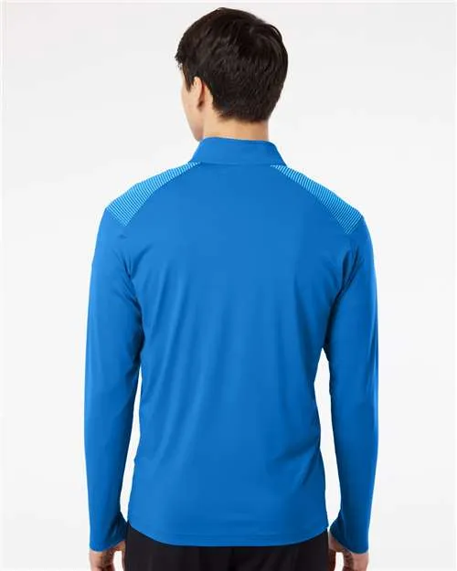 Adidas Shoulder Stripe Quarter-Zip Pullover A520