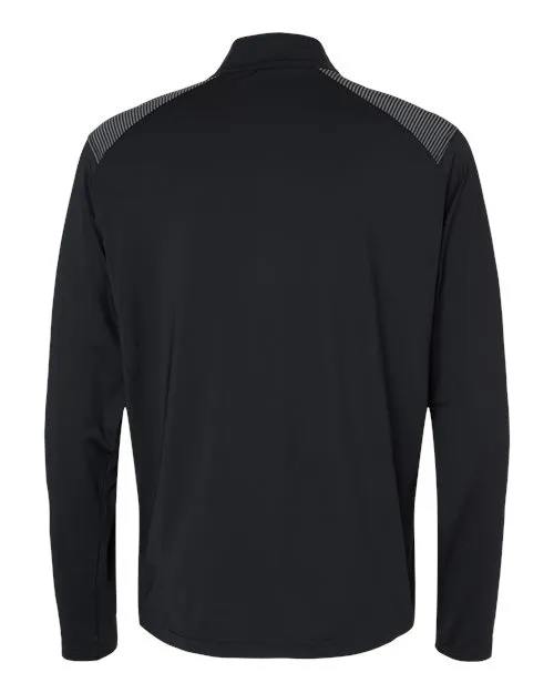 Adidas Shoulder Stripe Quarter-Zip Pullover A520