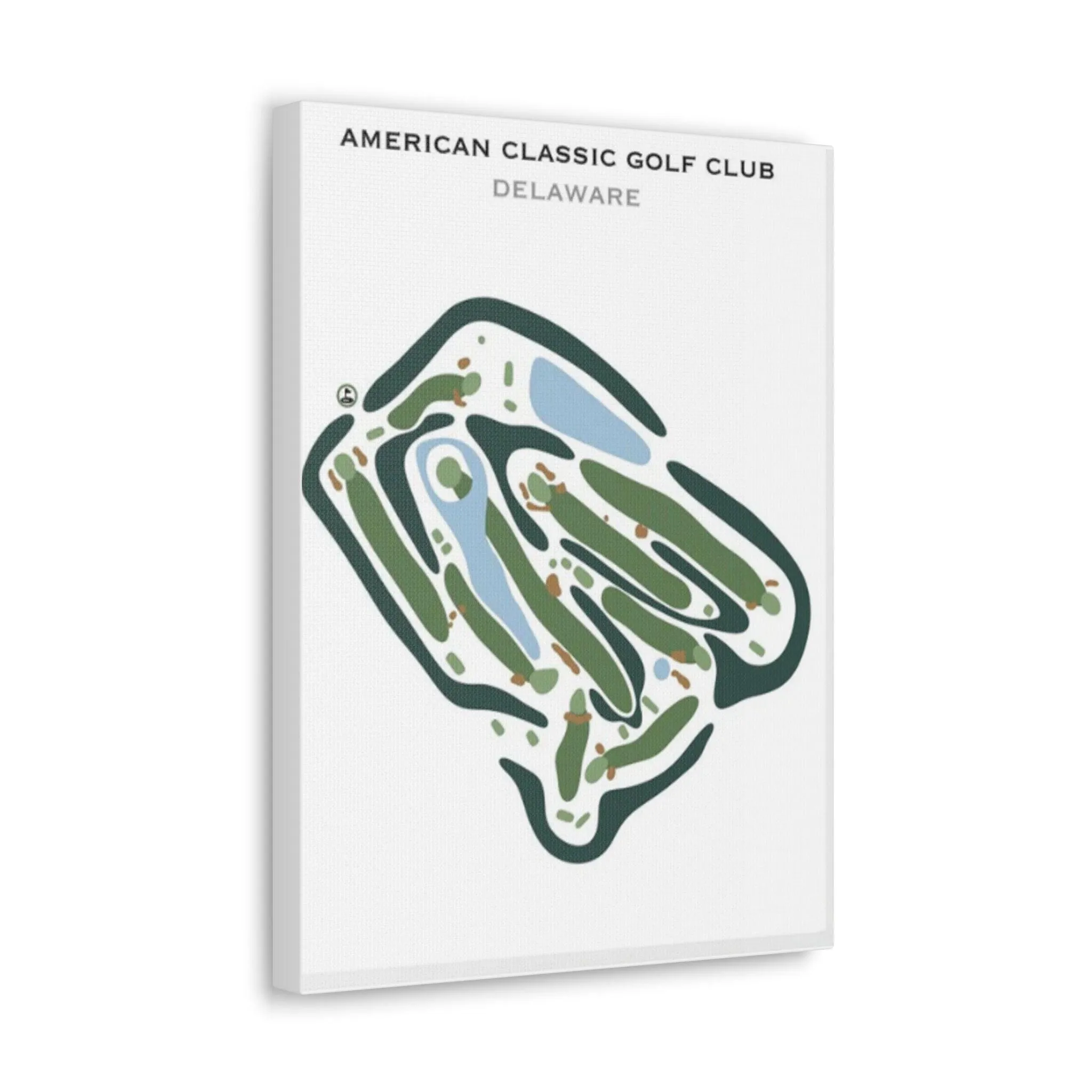 American Classic Golf Club, Delaware - Printed Golf Courses