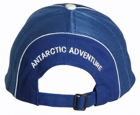 BRUSHED CHINO TWILL CAP WITH HIGH TECH MESH