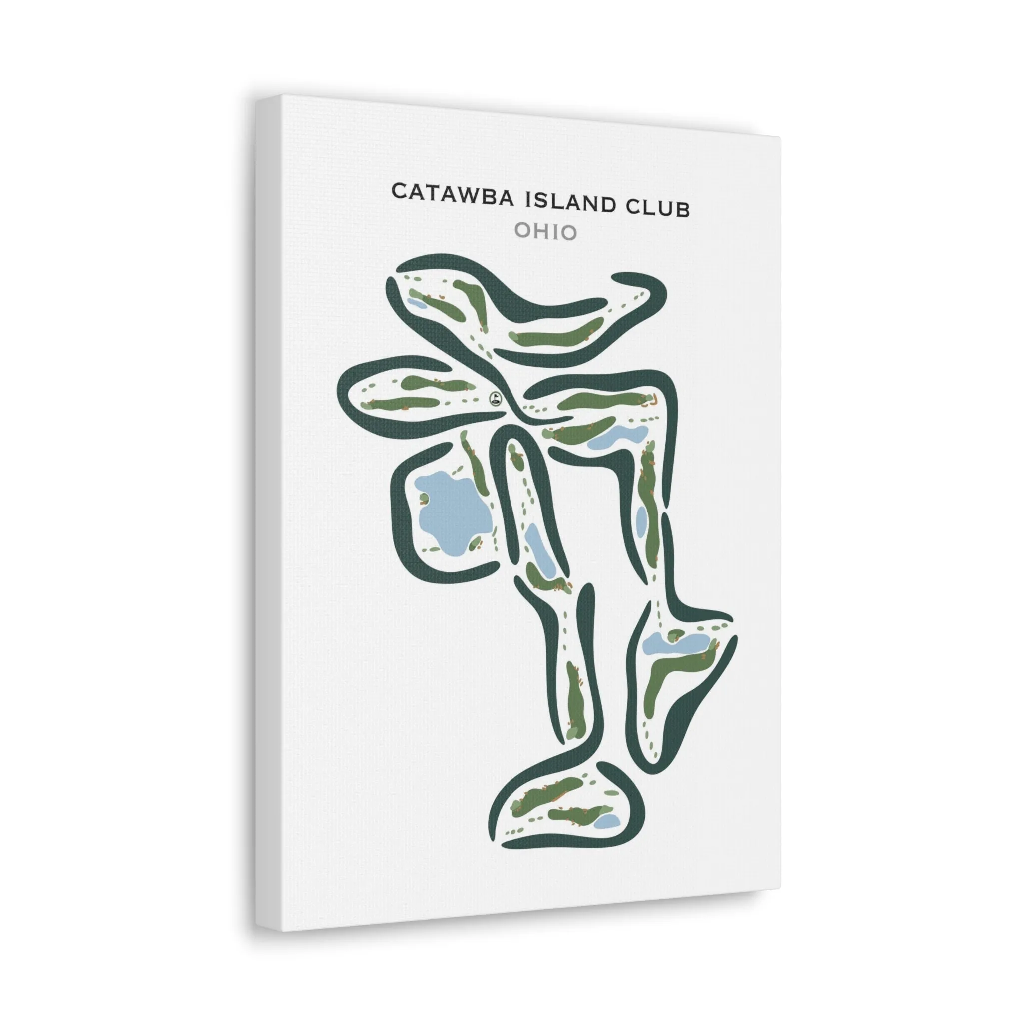 Catawba Island Club, Ohio - Printed Golf Courses