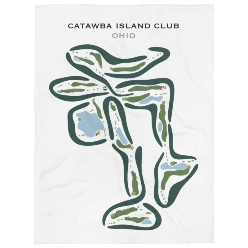 Catawba Island Club, Ohio - Printed Golf Courses