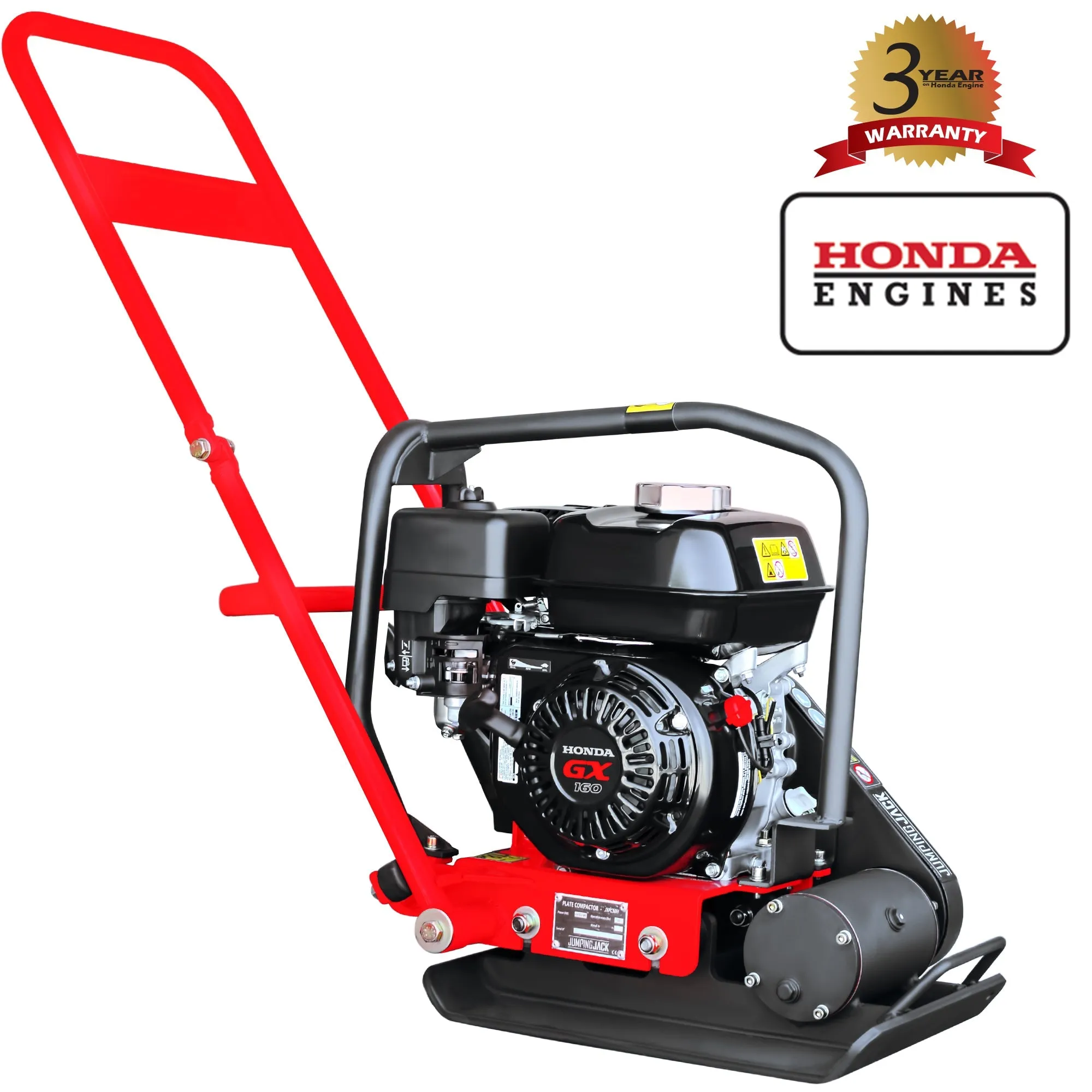 Factory Reconditioned 5.5 HP Honda Vibratory Plate Compactor for Soil Compaction Tamper