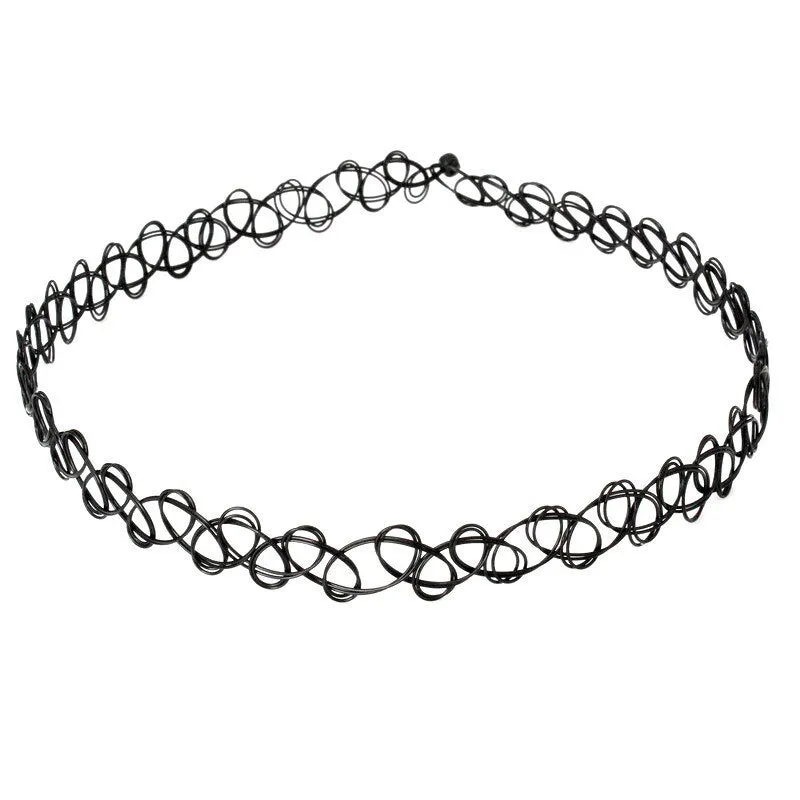 Funki Buys | Necklaces | Women's Black Leather Velvet Chokers