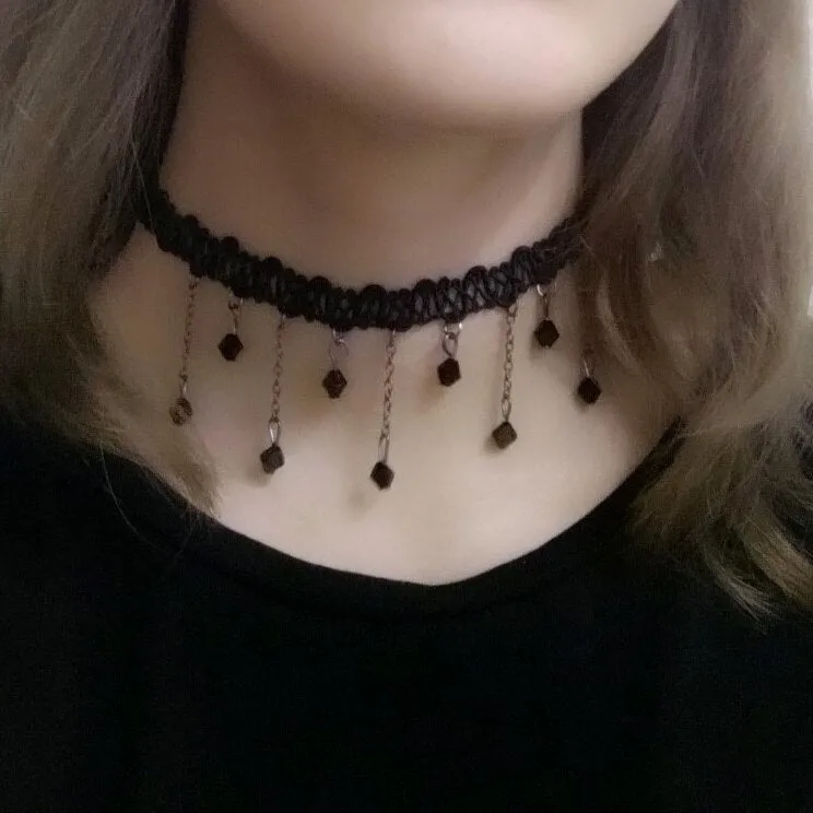 Funki Buys | Necklaces | Women's Black Leather Velvet Chokers