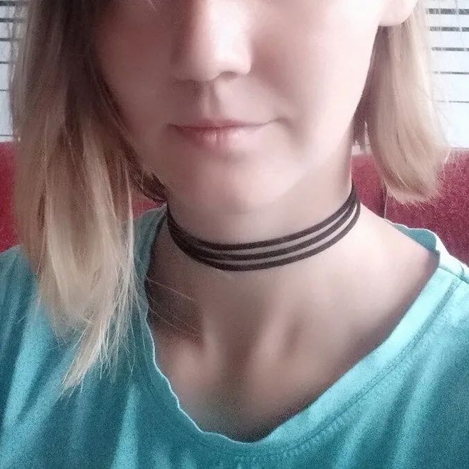 Funki Buys | Necklaces | Women's Black Leather Velvet Chokers