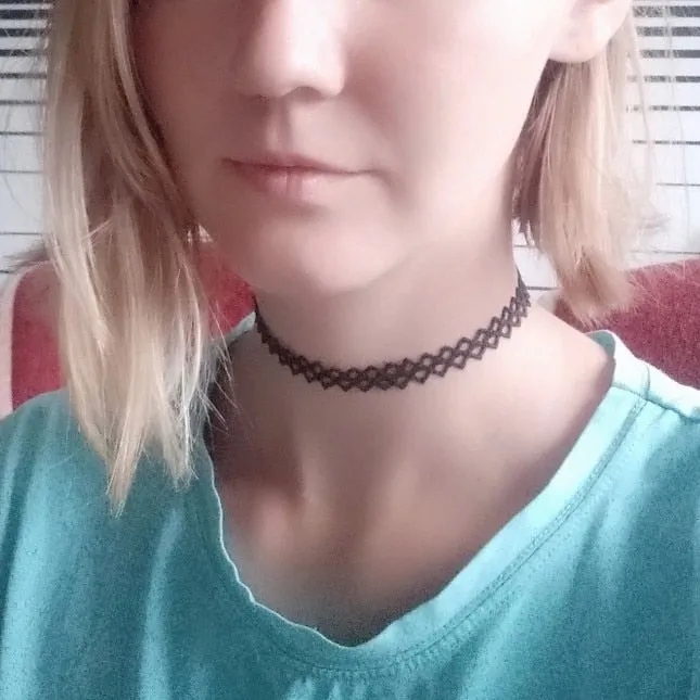 Funki Buys | Necklaces | Women's Black Leather Velvet Chokers