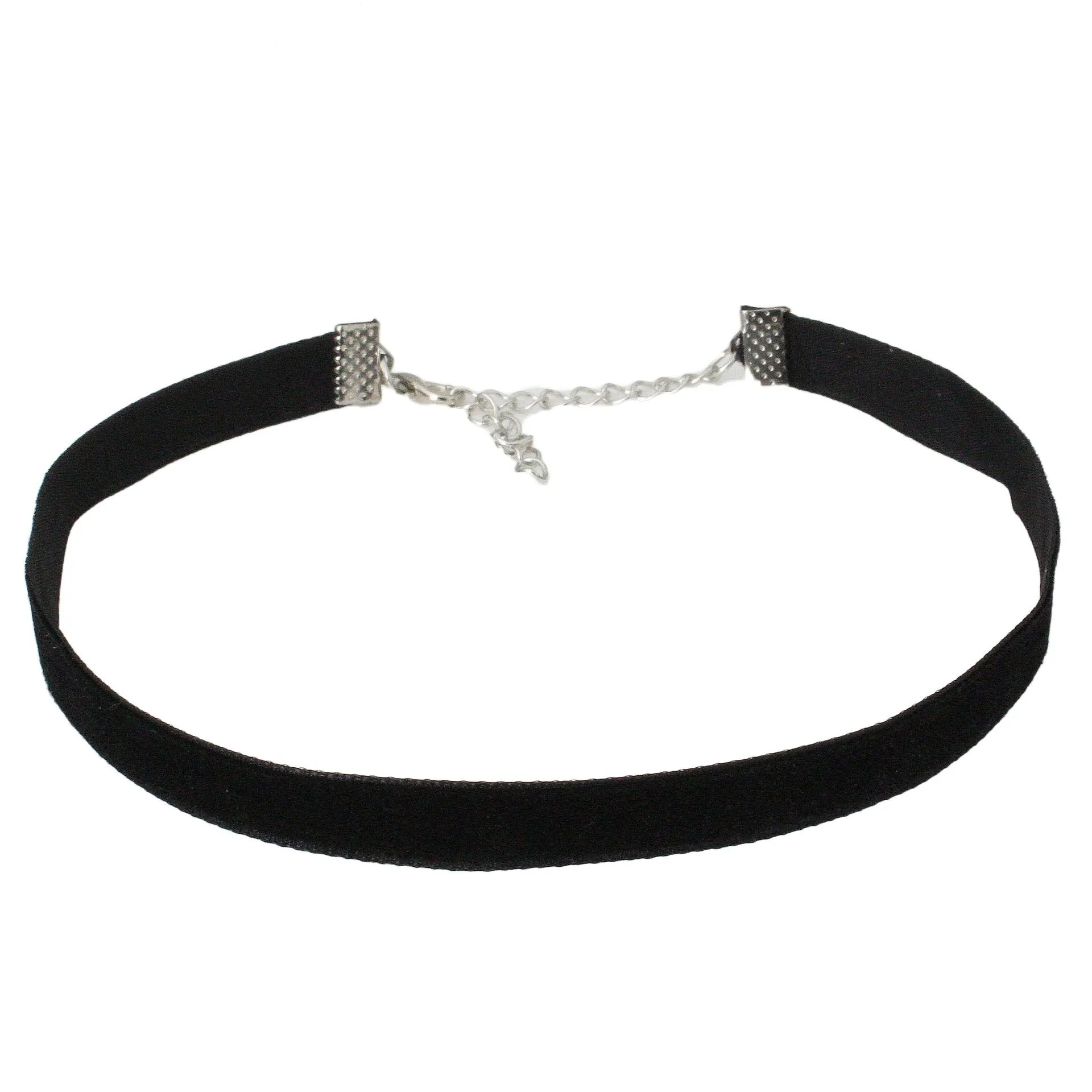 Funki Buys | Necklaces | Women's Black Leather Velvet Chokers