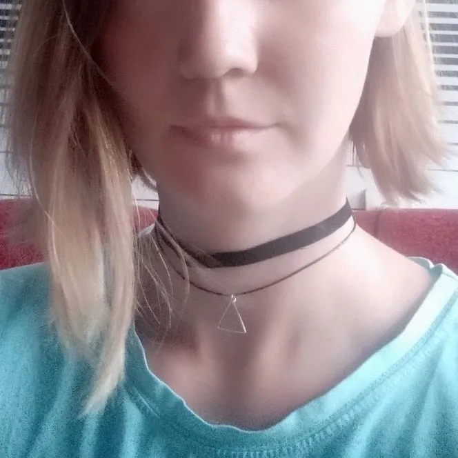 Funki Buys | Necklaces | Women's Black Leather Velvet Chokers