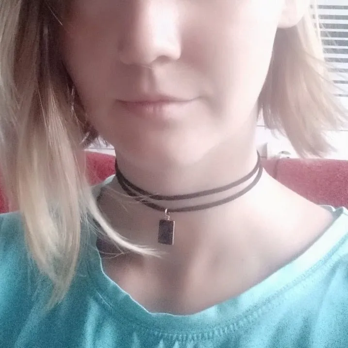 Funki Buys | Necklaces | Women's Black Leather Velvet Chokers