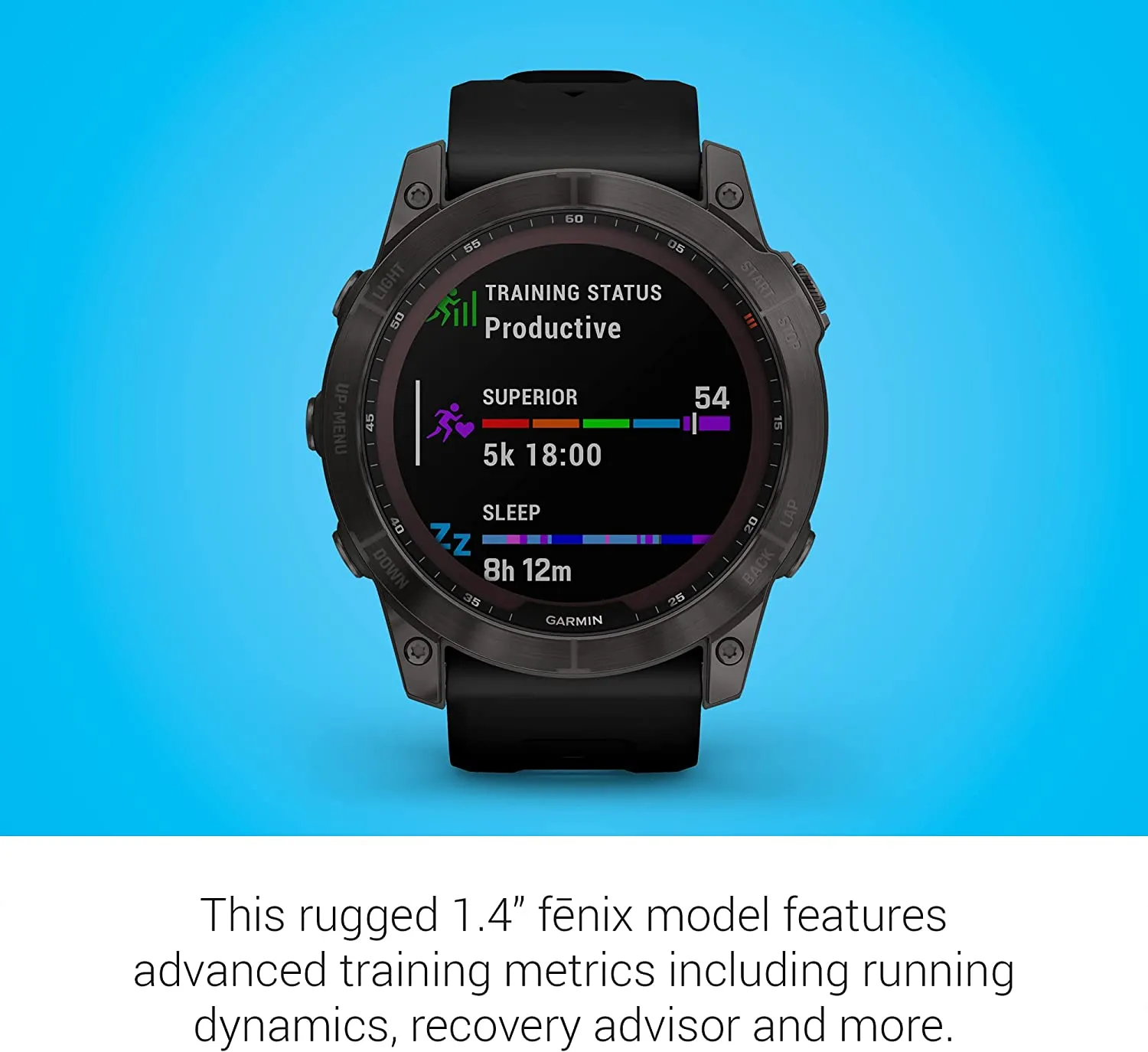 Garmin Fenix 7X Sapphire Solar Edition Smart Watch, Large 51 MM Smartwatch