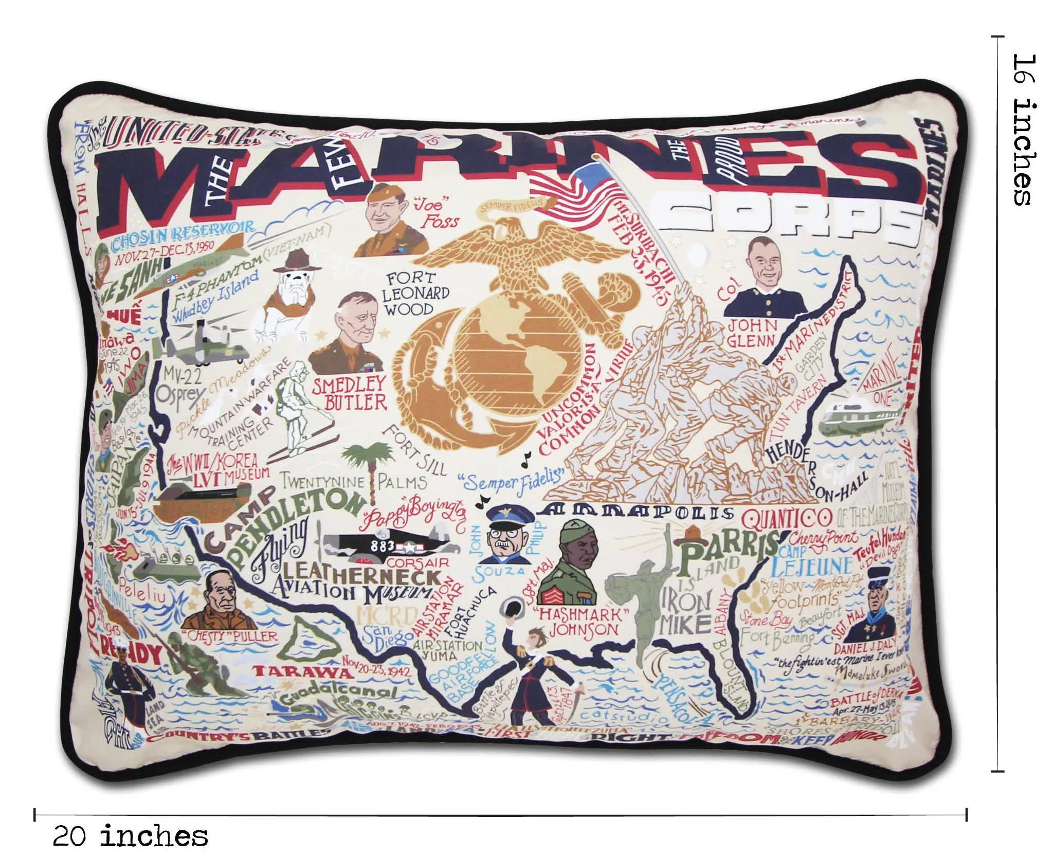 Marines Printed Pillow