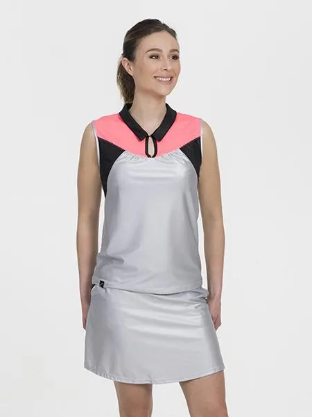 Savannah Silver/Coral - FINAL SALE