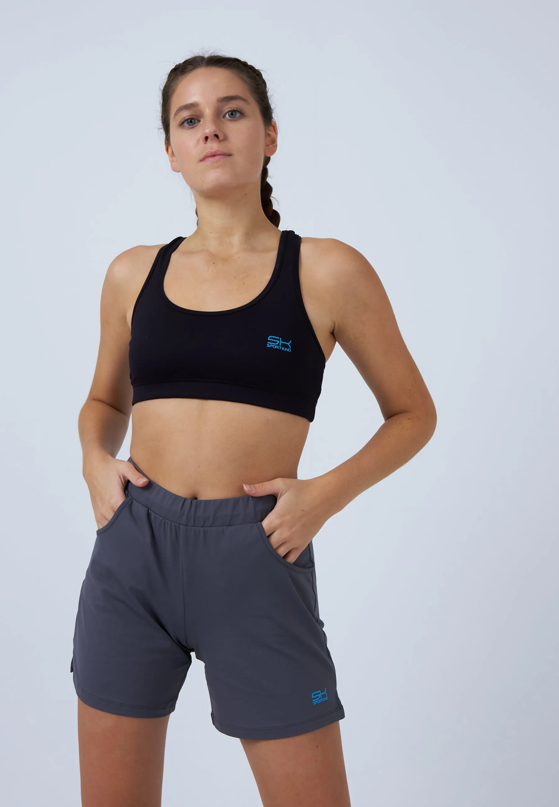 Tennis Bermuda Shorts, grey