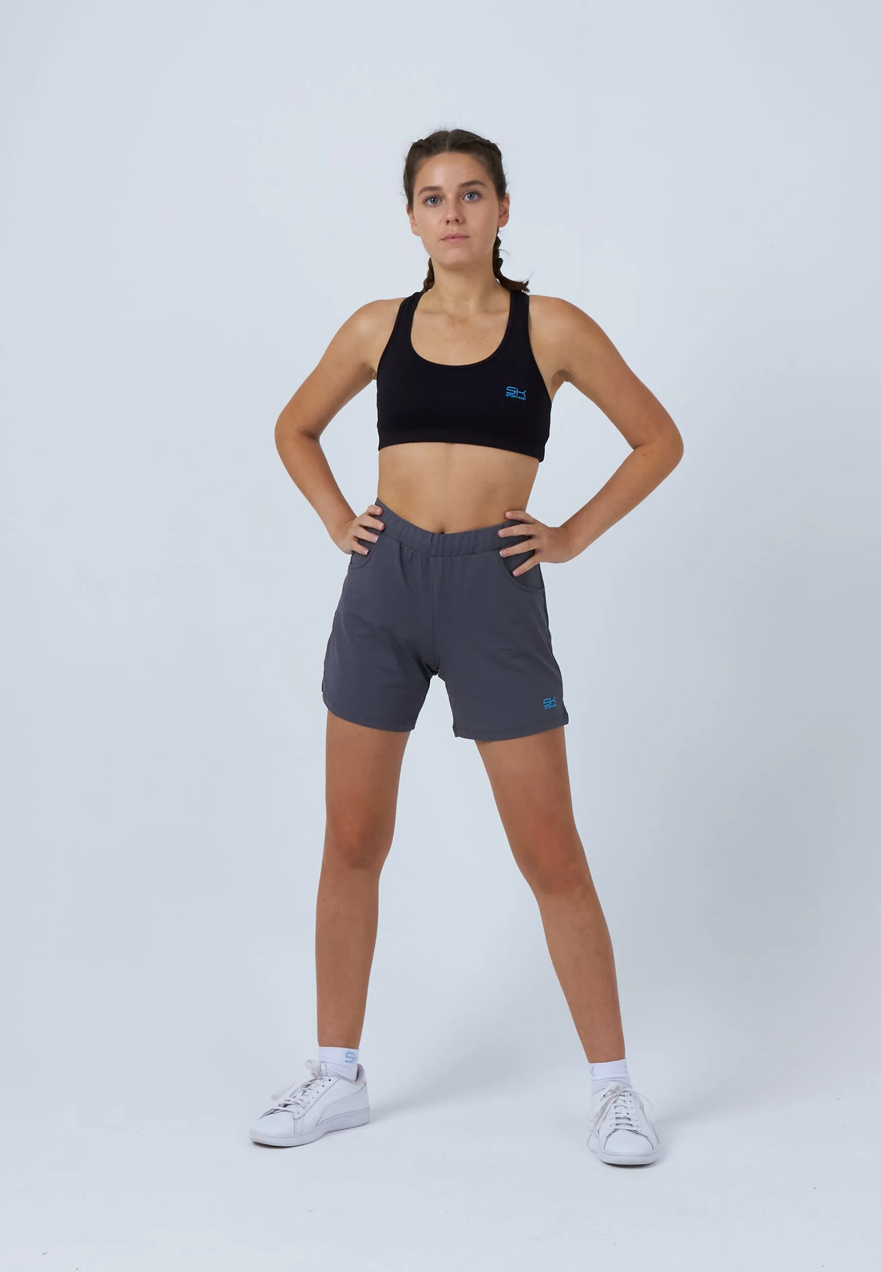 Tennis Bermuda Shorts, grey