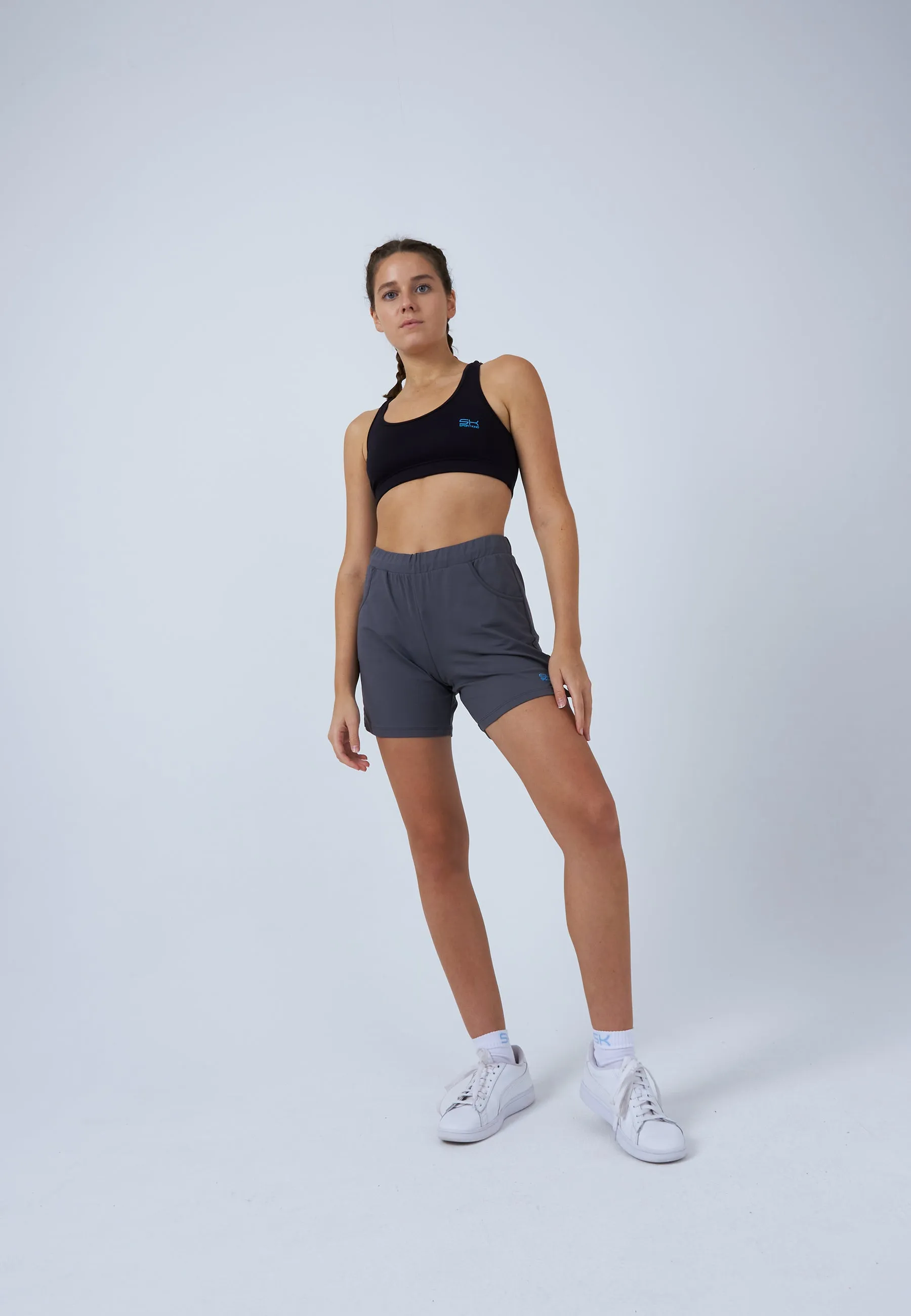 Tennis Bermuda Shorts, grey