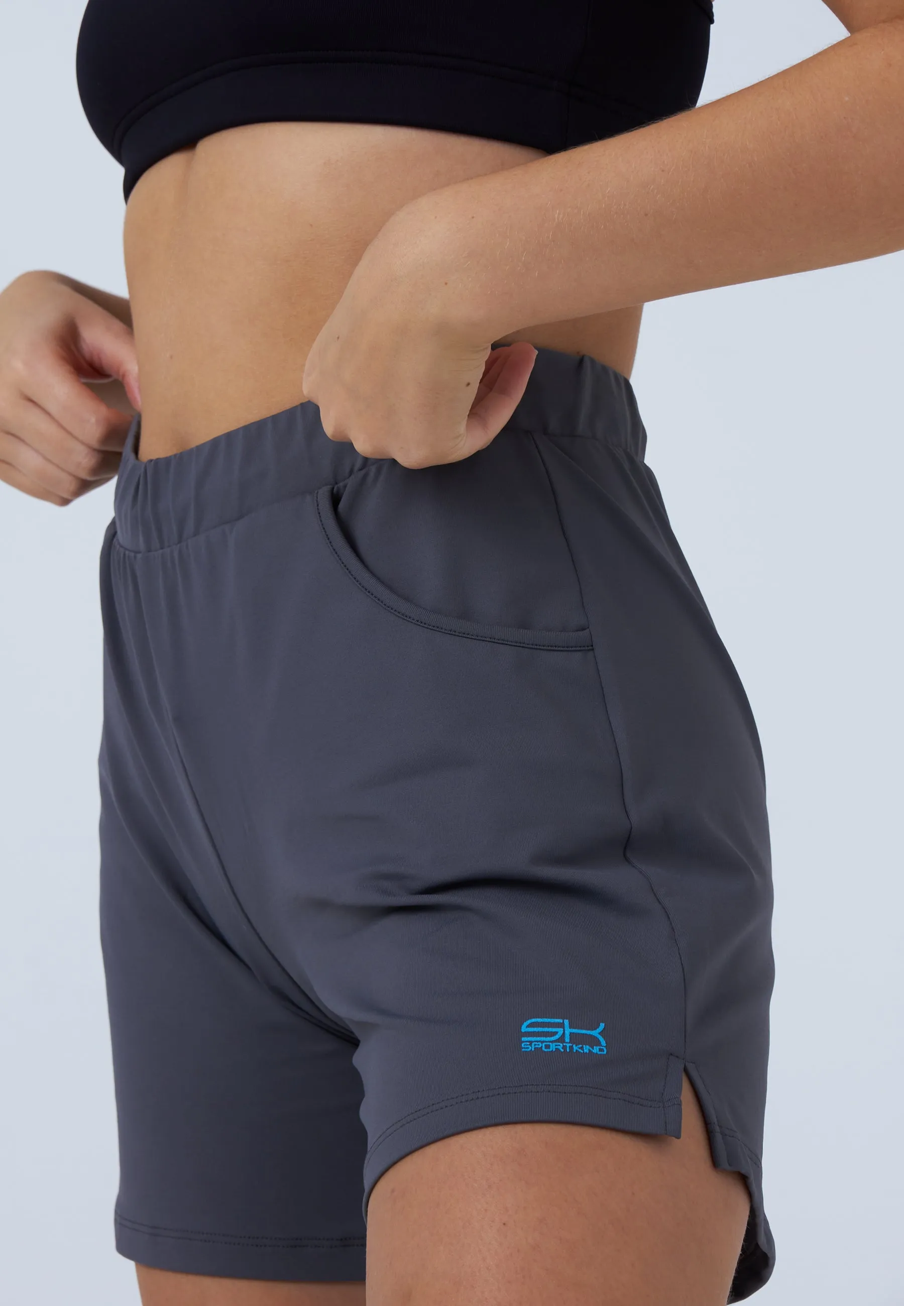 Tennis Bermuda Shorts, grey