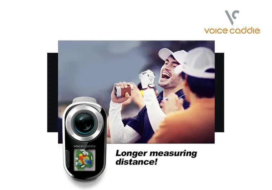 Voice Caddie SL1 Active Golf Hybrid GPS/Laser Rangefinder