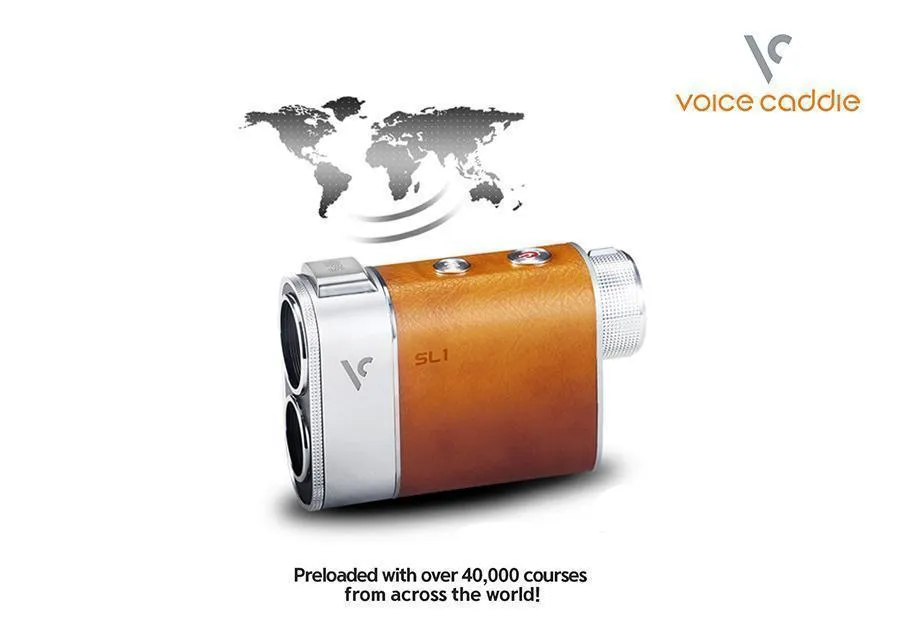 Voice Caddie SL1 Active Golf Hybrid GPS/Laser Rangefinder